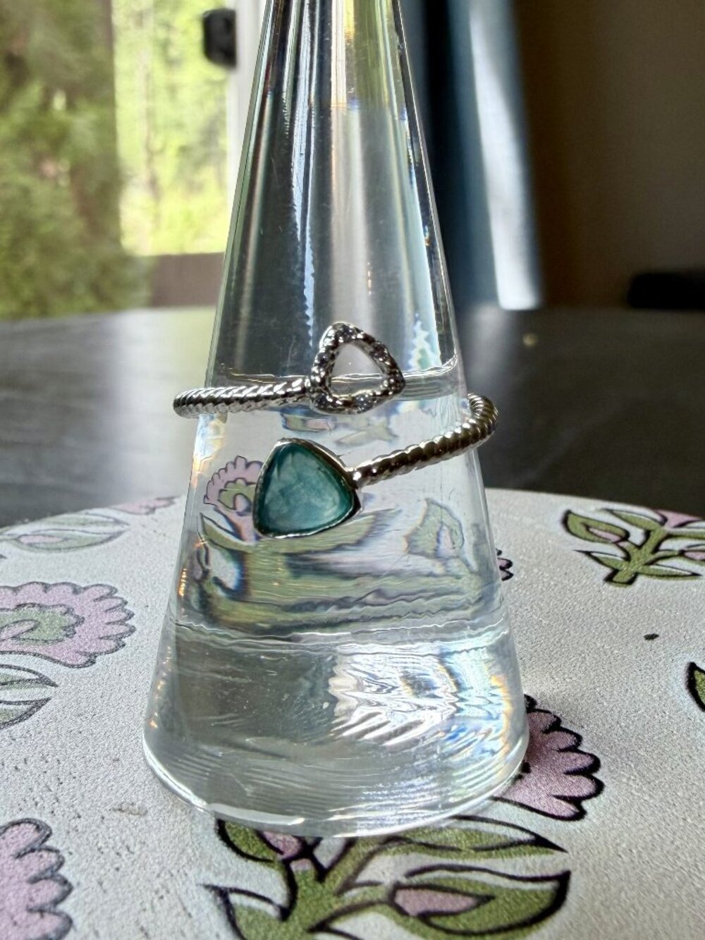 Bomb Party Ring RBP 3727 "It's A Beautiful View" Size 9